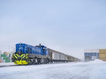 Finská FenniaRal lokomotivy EffiShunter 1600 provozuje i v extrémních podmínkách hluboko pod bodem mrazu